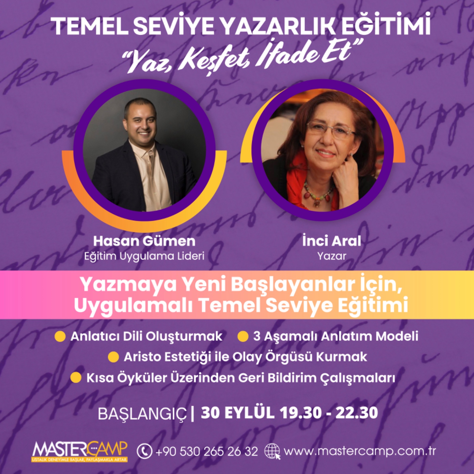 Temel Seviye Yazarlık Eğitimi